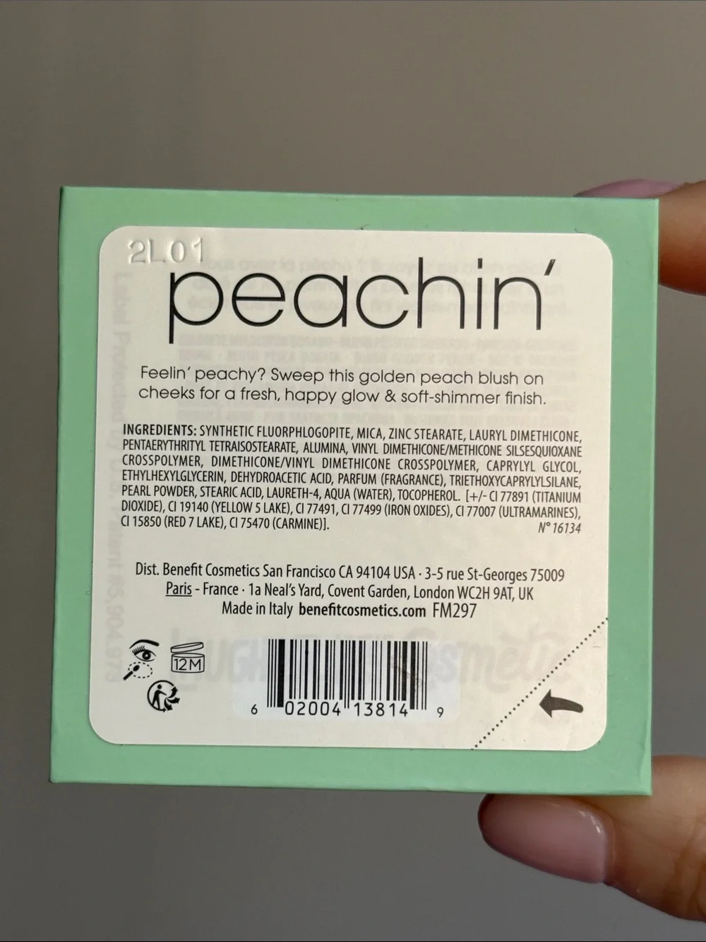 Benefit Peachin' Blush